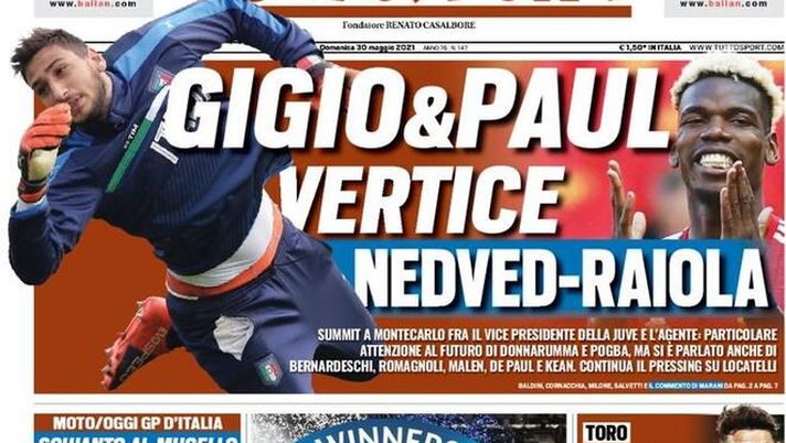 EDICOLA TS &#8211; Marotta cerca 120 milioni. Florenzi, Emerson e Zappacosta le alternative 