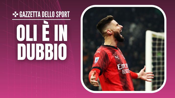 Udinese-Milan Serie A 2023-2024 Giroud