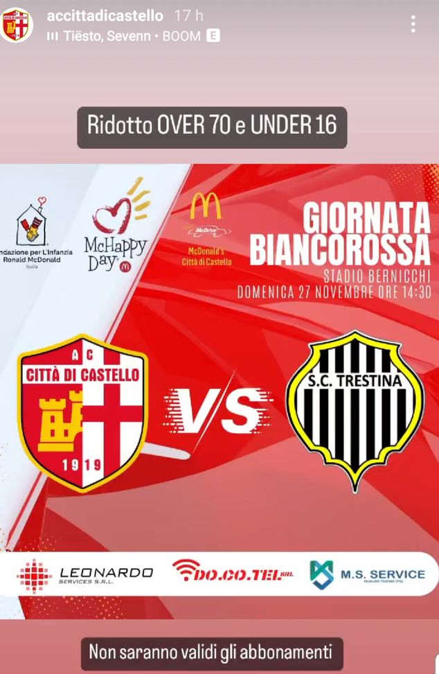 Derby fra la città e la sua frazione: Città di Castello come Verona…- immagine 2