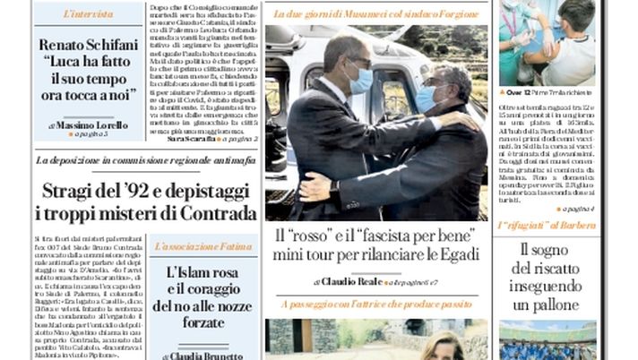 Prima Pagina, La Repubblica-Palermo: “L’agonia lenta di Orlando: Sfiduciatemi e vado via” 