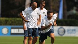 Inter in campo in vista del big match con la Juventus, ecco le immagini