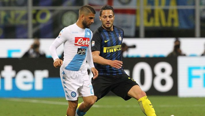 during the Serie A match between FC Internazionale and SSC Napoli at Stadio Giuseppe Meazza on April 30, 2017 in Milan, Italy. 
