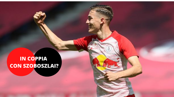 Luka Sucic, centrocampista del Salisburgo Luka Sucic, centrocampista del Salisburgo