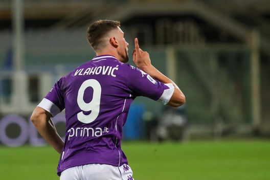 GERMOGLI PH: 2 OTTOBRE 2020 FIRENZE STADIO ARTEMIO FRANCHI SERIE A FIORENTINA VS SAMPDORIA NELLA FOTO ESULTANZA VLAHOVIC GERMOGLI PH: 2 OTTOBRE 2020 FIRENZE STADIO ARTEMIO FRANCHI SERIE A FIORENTINA VS SAMPDORIA NELLA FOTO ESULTANZA VLAHOVIC