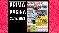 Prima pagina Corriere dello Sport: “Corsa all’oro”