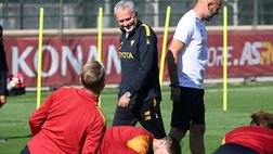 Trigoria, allenamento del mattino in vista del Betis per la Roma – FOTO GALLERY