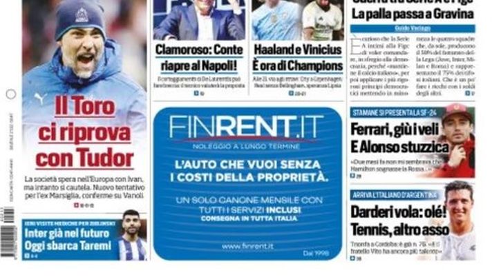 EDICOLA / TS: Inter già nel futuro con visite mediche per Taremi e Zielinski - immagine 1