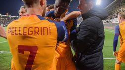 Dominio giallorosso, poi Abraham di rigore abbatte lo Spezia tra le polemiche