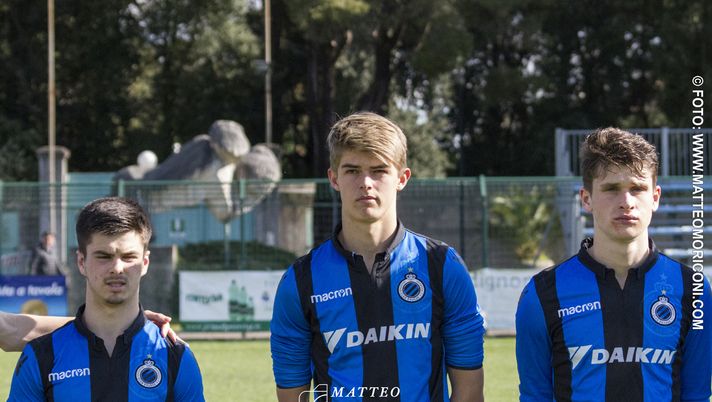 Charles De Ketelaere, calciatore del Brugge, qui alla Viareggio Cup nel 2019 Charles De Ketelaere