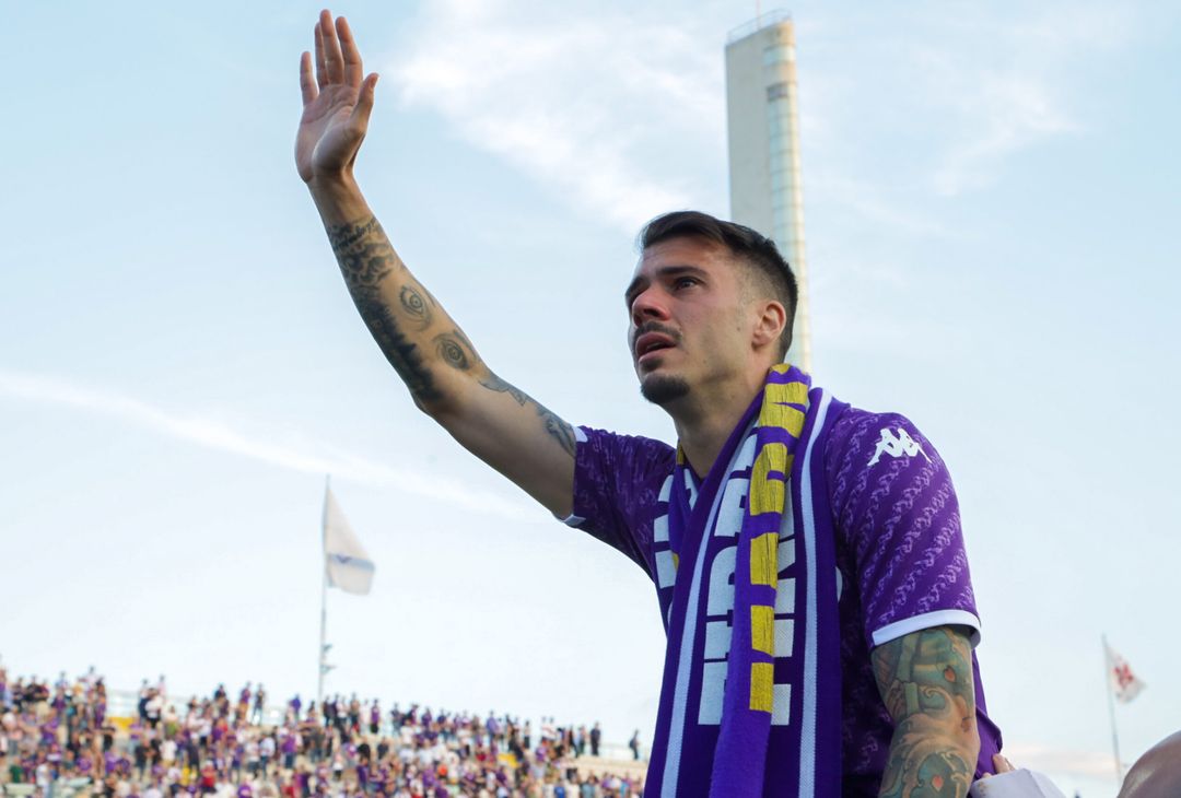 Venuti, cuore viola. Rivivi l’addio del giocatore e gli applausi del Franchi - immagine 4