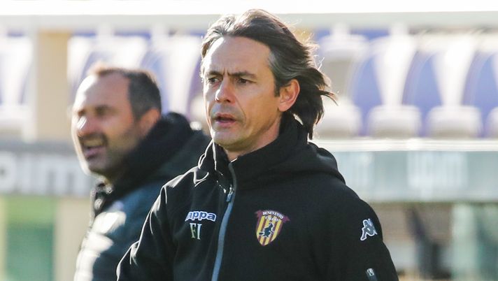 GERMOGLI PH: 22 NOVEMBRE 2020 FIRENZE STADIO ARTEMIO FRANCHI SERIE A FIORENTINA VS BENEVENTO NELLA FOTO MISTER BENEVENTO FILIPPO INZAGHI 