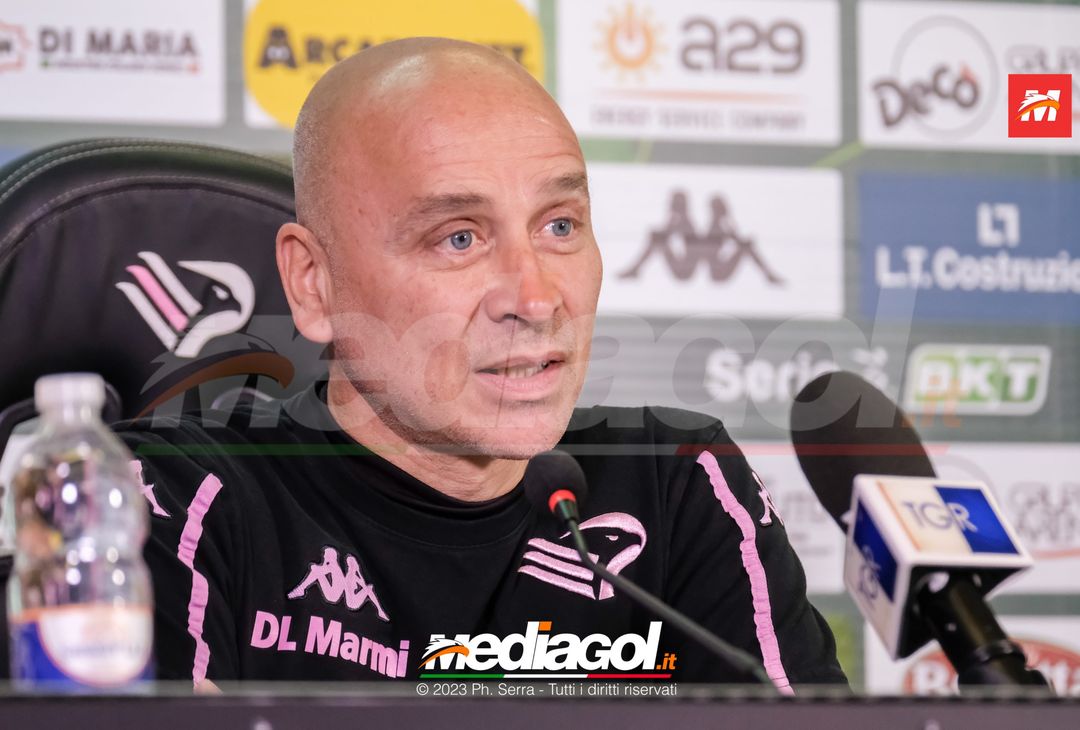 FOTO PALERMO, verso il Modena: Eugenio Corini in conferenza stampa (GALLERY) - immagine 19