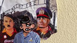 Derby e antisemitismo a Roma Portonaccio: spuntano Hitler, Mussolini e il “deportato” laziale