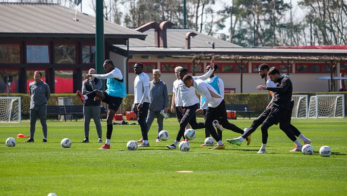 Oggi a Milanello