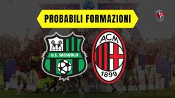 Sassuolo-Milan, le probabili formazioni: Pioli cambia (quasi) tutto