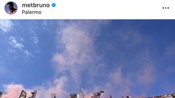 FOTO, Brunori dopo Palermo-Frosinone: “La strada è quella giusta! Avanti aquile”