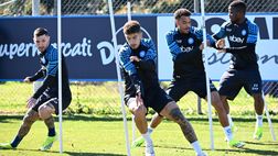 GALLERY Carichi e concentrati, l’allenamento odierno degli azzurri: le foto
