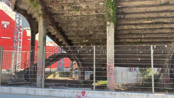 moncone storico Filadelfia 11 ottobre 2021 (foto Toro News) Filadelfia: imprenditore-tifoso si offre per restaurare un moncone storico- immagine 2