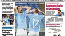 Prima Pagina, Corriere dello Sport: “Pirlo senz’appello, l’ombra di Max e Zizou. Simone non salva Pippo, Benevento in Serie B”