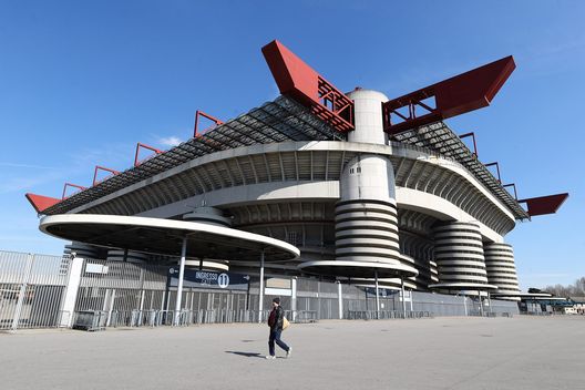 Lo stadio 'Giuseppe Meazza' in San Siro, casa del Milan | AC Milan News (Getty Images) Stadio Giuseppe Meazza in San Siro