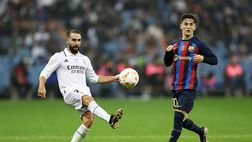 Dani Ceballos, quella tirata di capelli nel Clasico a Gavi: social on fire