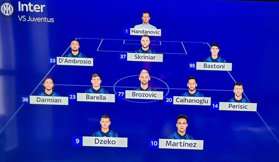 Juve-Inter, le probabili formazioni: c’è Brozovic, ipotesi Morata e de Vrij dal 1′- immagine 3
