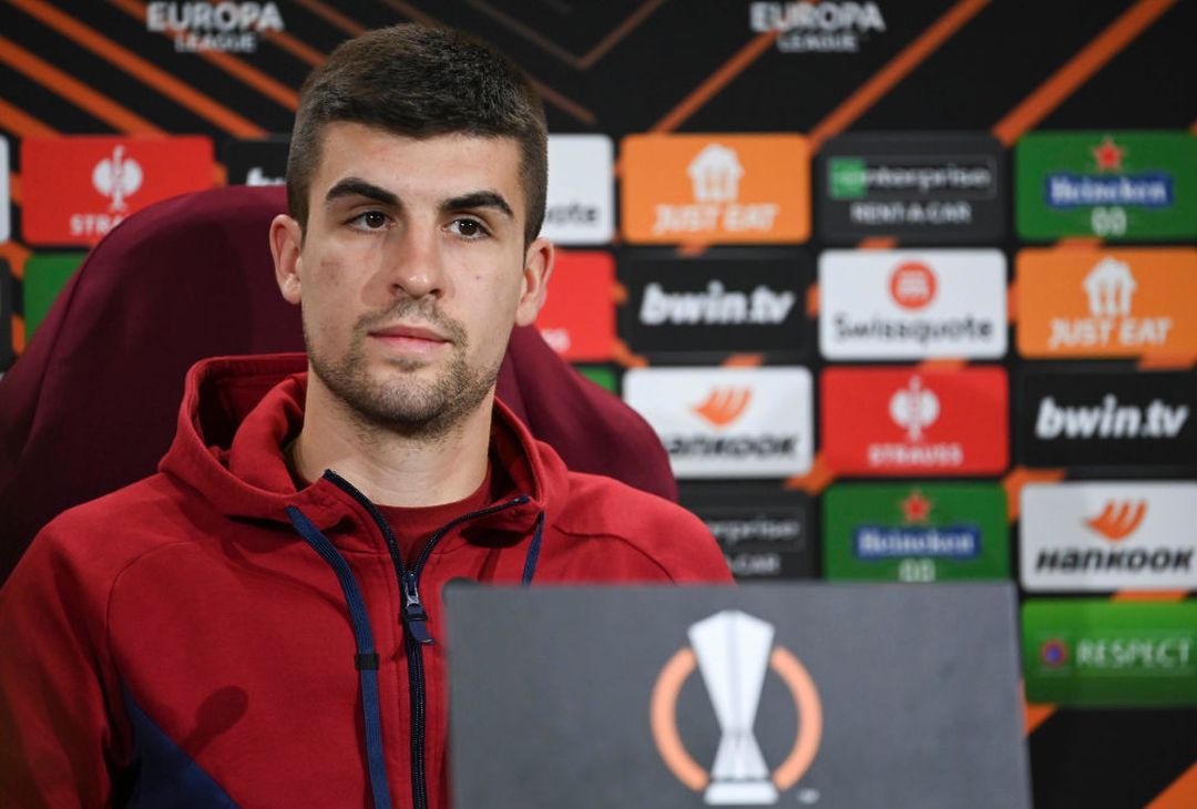 Mourinho e Mancini in conferenza stampa in vista di Roma-Salisburgo – FOTO GALLERY - immagine 14