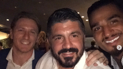 Instagram, Boateng con i suoi ex compagni rossoneri: c’è anche Gattuso