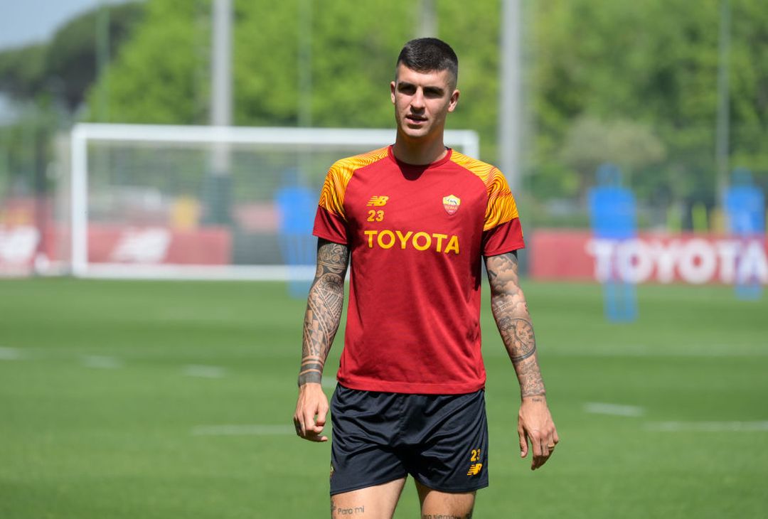 Roma, l’allenamento nel Media Day di Trigoria – FOTO GALLERY - immagine 40