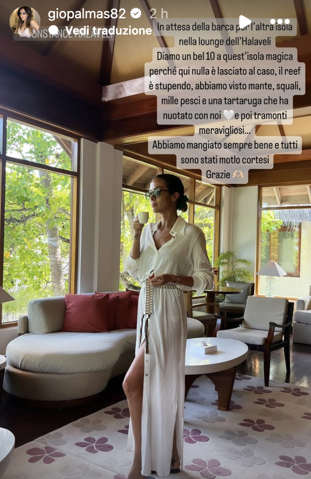 Giorgia Palmas: “Maldive? Da 10, nulla è lasciato al caso. Abbiamo visto…”- immagine 2