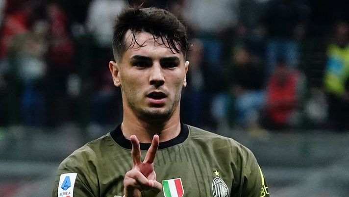 esultanza Brahim Díaz AC Milan Milan-Monza 4-1 Serie A 2022-2023