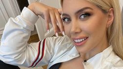 Wanda Nara incanta i social in tuta PSG: la scollatura è da capogiro
