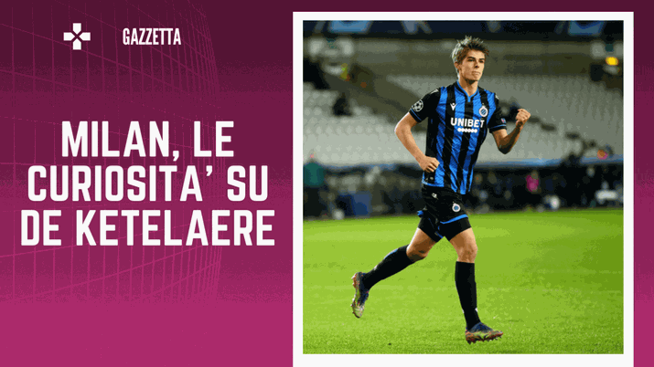 Charles De Ketelaere, calciatore del Club Brugge che piace al Milan (getty images) Charles De Ketelaere, calciatore del Club Brugge che piace al Milan (getty images)