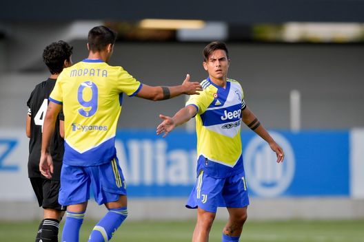 Alvaro Morata e Paulo Dybala Alvaro Morata e Paulo Dybala