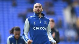 Everton, Calvert-Lewin out nel derby del Merseyside: infortunio al quadricipite