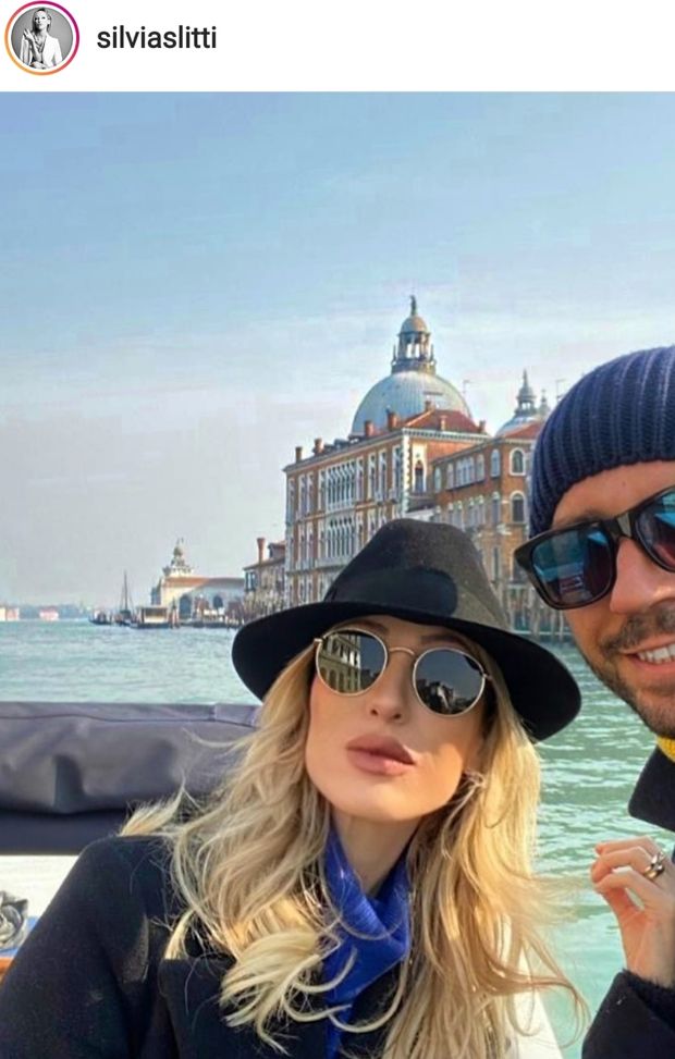 Il Pazzo Pazzini ha portato i colori gialloblù in Laguna a Venezia... Il Pazzo Pazzini ha portato i colori gialloblù in Laguna a Venezia...