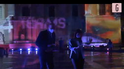 VIDEO Euro 2020, febbre da esordio: il ballo di Virginia Raggi sotto la pioggia
