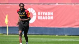 Trigoria, l’allenamento senza i nazionali: Abraham ancora in gruppo – FOTOGALLERY