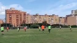 VIDEO Palermo, seduta mattutina al Cus per i rosanero di Filippi: le immagini