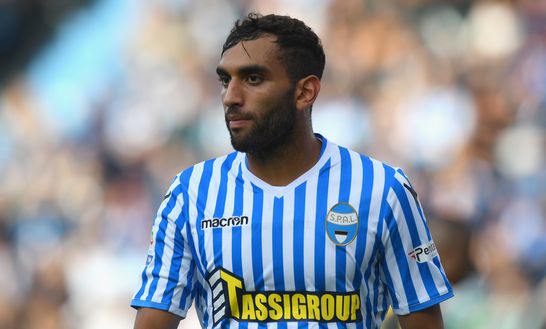  FERRARA, ITALY - OCTOBER 28: Mohamed Fares of Spal looks on during the Serie A match between SPAL and Frosinone Calcio at Stadio Paolo Mazza on October 28, 2018 in Ferrara, Italy. (Photo by Alessandro Sabattini/Getty Images) 