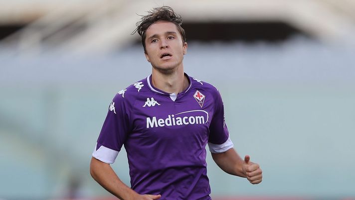 Federico Chiesa, attaccante della Fiorentina (credits: GETTY Images) 