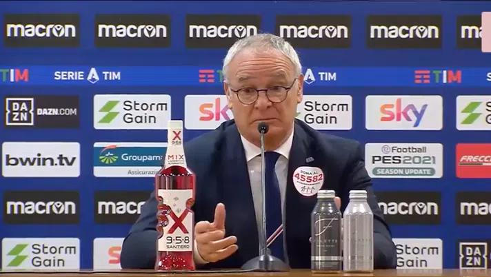Inter-Sampdoria, Ranieri: &#8220;Non saremo l&#8217;agnello sacrificale. Salvezza? Una volta raggiunta&#8230;&#8221;