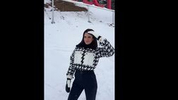 VIDEO / Guardiola, la figlia Maria trascorre una giornata sulla neve