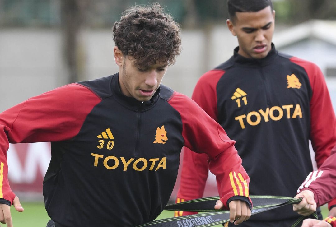 Trigoria, l’allenamento post Brighton: Lukaku ancora ko – FOTOGALLERY - immagine 20