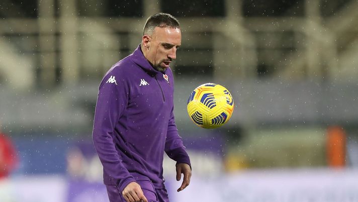 Franck Ribery, calciatore della Fiorentina Franck Ribery, calciatore della Fiorentina