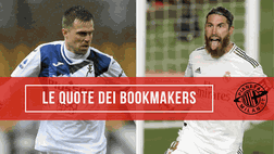 Mercato Milan – Ilicic e Sergio Ramos, i bookmakers fanno sognare i tifosi