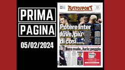 Prima pagina Tuttosport: Torino male, ma Juric attacca i tifosi