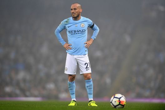 David Silva, giocatore del Manchester City (getty images) David Silva, giocatore del Manchester City (getty images)