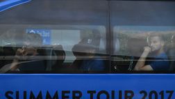 Inter Summer Tour – Singapore, tifosi in aeroporto. Clima migliore, i giocatori…