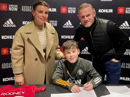 Rooney (credit Rooney Instagram) Tutti pazzi per il figlio di Rooney: numeri che oscurano anche… Cristianinho- immagine 2